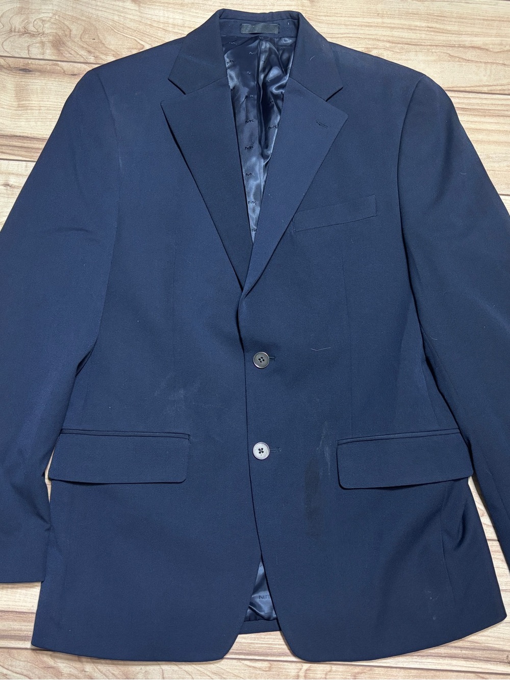 Michael Kors Men's Navy Two-Button Sport Coat